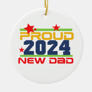2024 Proud New Pappa Ornament