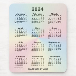 2024 Rainbow Cloud Calendar av Janz Musmatta