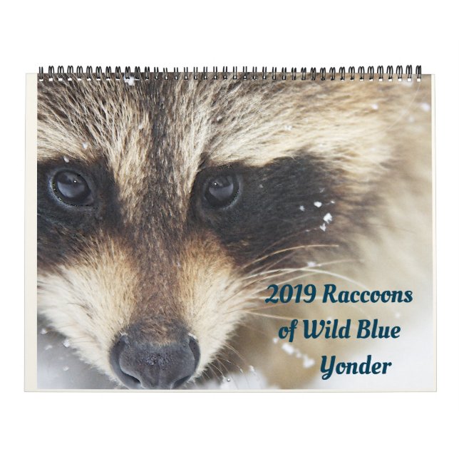 2024 Rasioner av Vild Blue Yonder Wildlife Rädding Kalender (Omslag)