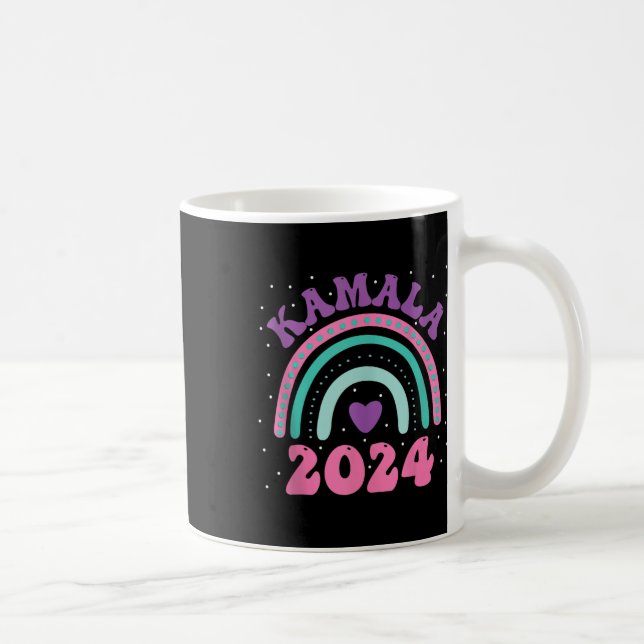 2024: Regnbåge Groovy Omröstning om president Kama Kaffemugg (Höger)