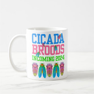 2024 Roligt CICADA BRODS INKOMMANDE Kaffemugg