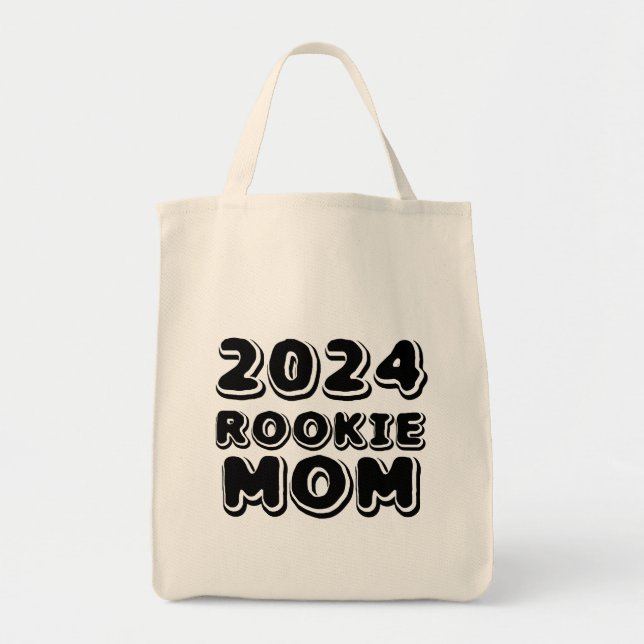 2024 Rookie Mamma Tote Bag Tygkasse (Framsidan)