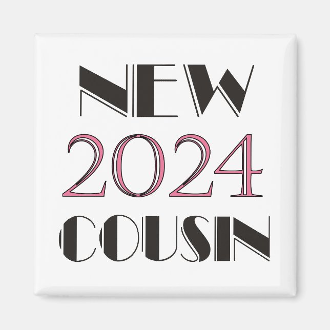 2024 Rosa New Cousin Magnet (Framsidan)