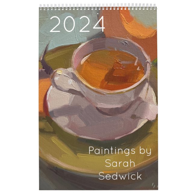 2024: Sarah Sedwick Calendar målar Kalender (Omslag)