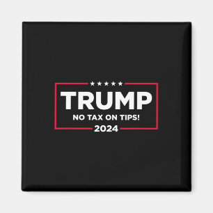 2024: Skatt på tips-rösttrumpan för USA Magnet