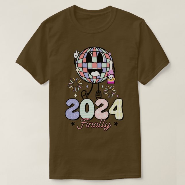 2024 Slutligen 1 T Shirt (Design framsida)