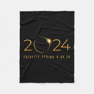 2024 Solar Eclipse American Totality Vår 4.08.2 Fleecefilt