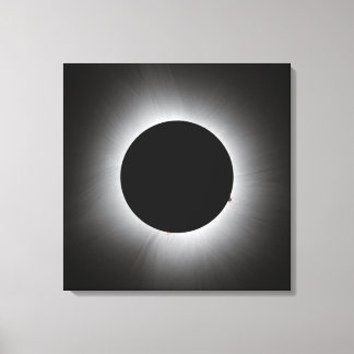 2024 Solar Eclipse - Corona Canvastryck