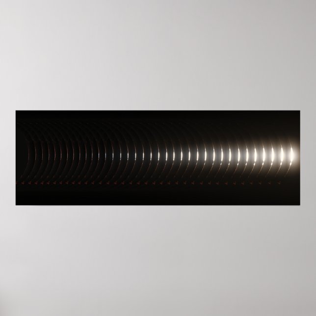 2024 Solar Eclipse - Corona Poster (Framsidan)