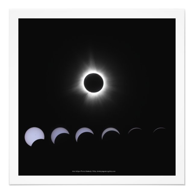 2024 Solära Eclipse Fototryck (Framsidan)