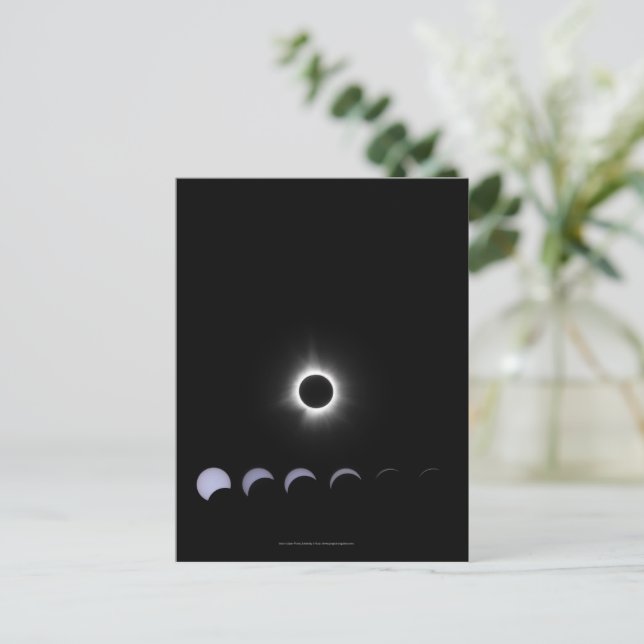 2024 Solära Eclipse Vykort (Stående Fram)