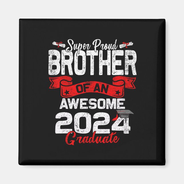 2024 Student 24 Studenten Magnet (Framsidan)