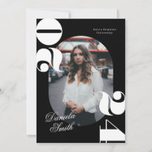 2024 Studenten i 2024 års svartvitt