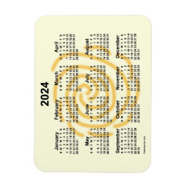 2024 - Sunny Days-kalender från Janz 4x3 Magnet