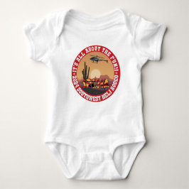 2024 SW Rodeo Baby Bodykostym T Shirt