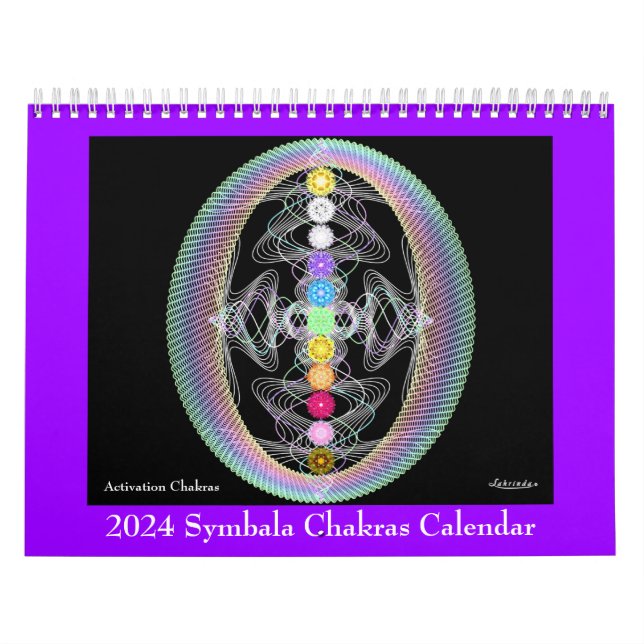 2024 Symbala Chakras Kalender (Omslag)