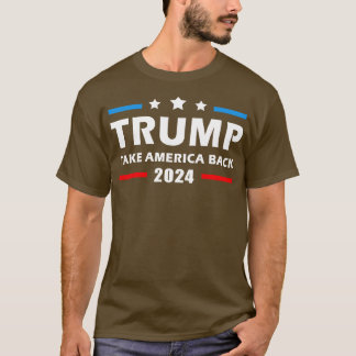 2024 Ta Amerika tillbaka valet Patriotic Second T Shirt