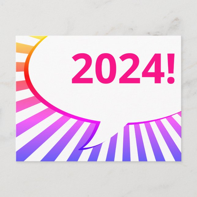 2024-tecknadens vykort (Framsida)