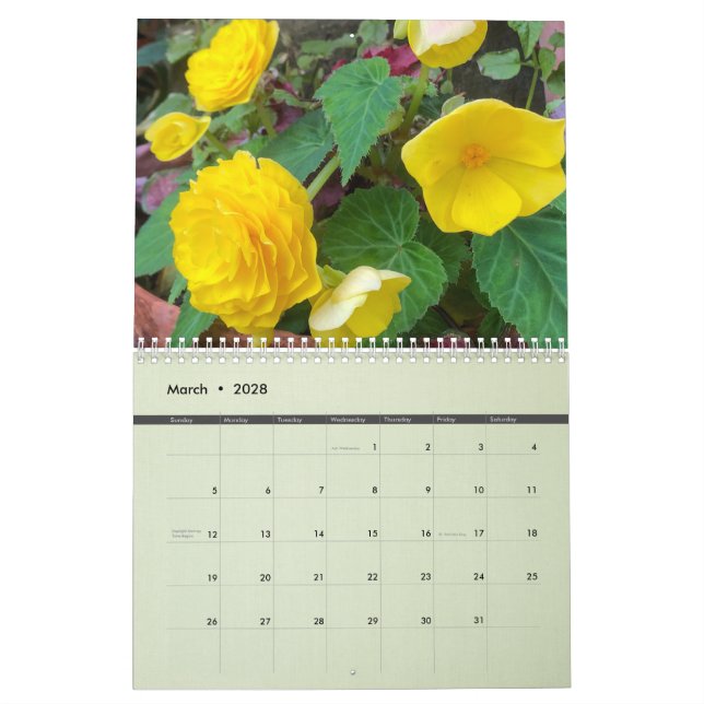 2024 Tollerton Gardens Calendar for Inger Kalender (Mar 2028)