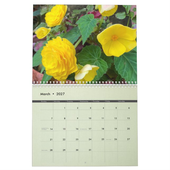 2024 Tollerton Gardens Calendar for Inger Kalender (Mar 2027)