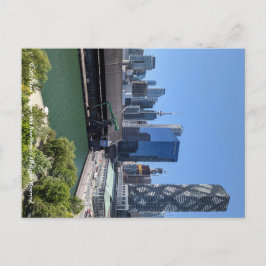 2024 Toronto Waterfront Postcard by RoseWrites Vykort