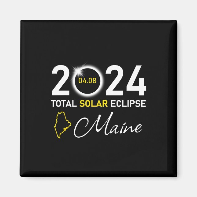 2024 Total solcellsmatrismaine Magnet (Framsidan)
