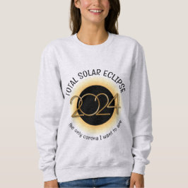 2024 TOTALT SOLAR ECLIPSE i början av Gud T Shirt