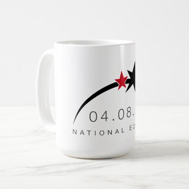 2024 Totalt solariekaffe Mugg (Framsida vänster)