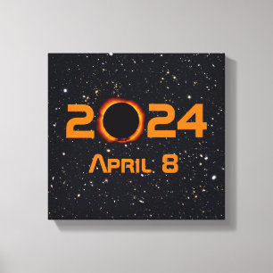 2024 Totalt solcellsangivelsedatum Himlar Canvastryck