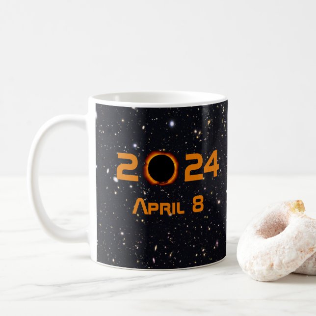 2024 Totalt solcellsangivelsedatum Himlar Kaffemugg (Med munk)