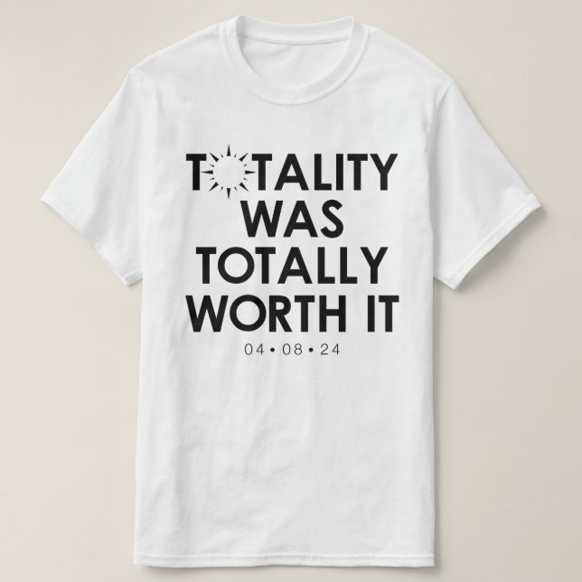 2024 Totalt solenergivärde T-Shirt (Design framsida)