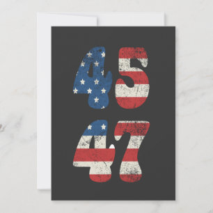 2024 Trump Ta Amerika Igen Patriotisk Amerikan Inbjudningar