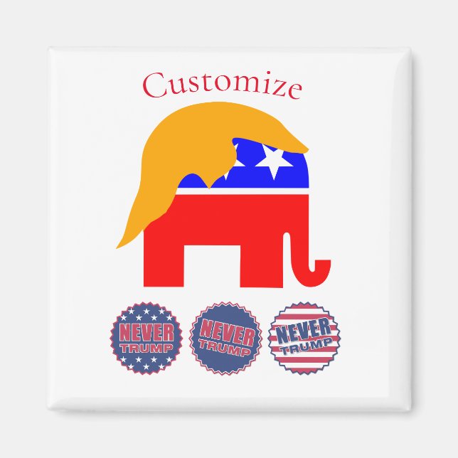 2024 Trump Thunder_Cove Magnet (Framsidan)