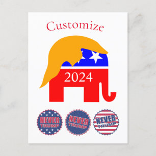 2024 Trump Thunder_Cove Vykort