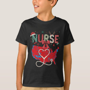 2024: Trump Winner Val Red Karta Nurse T Shirt