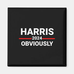 2024 Tydligen Harris Waltz 2024 Val Kamala H Magnet