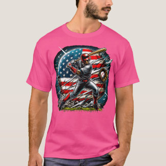 2024 USA BESBALL I USA 4 JULI T SHIRT