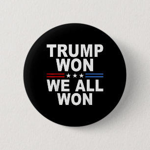 2024 USA flagga Trump Won Knapp