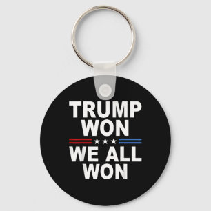 2024 USA flagga Trump Won Nyckelring