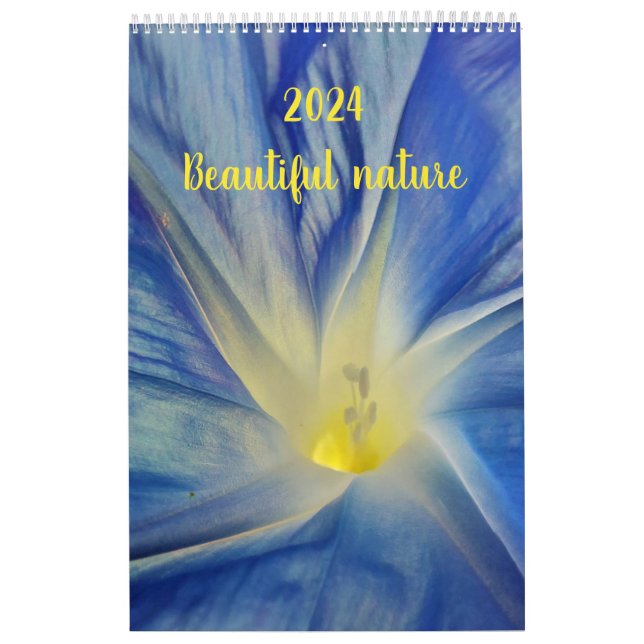 2024 vacker natur kalender (Omslag)