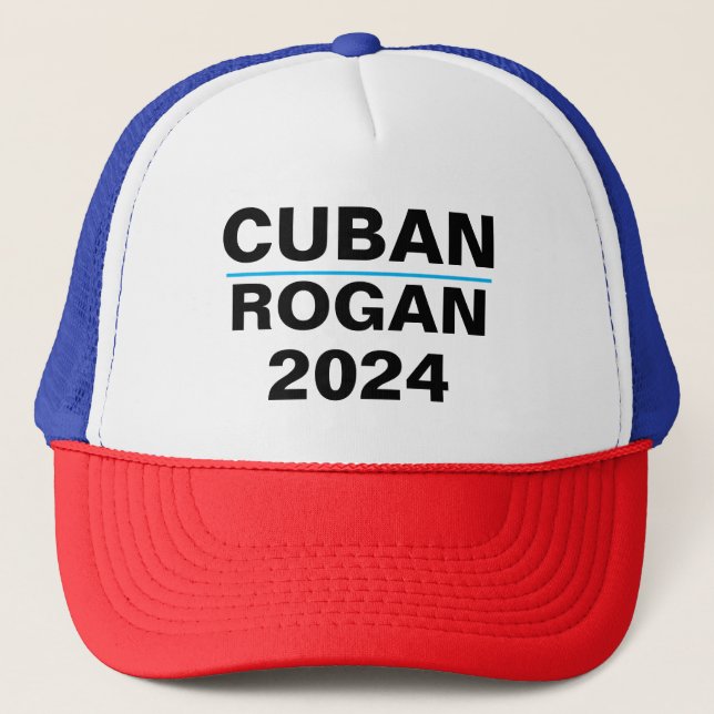 2024 Val av president CUBAN ROGAN Baseball Keps (Framsida)