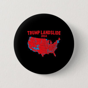2024 Val Karta Trump Röda valet Morsa Knapp