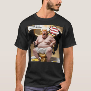 2024 Valet Politik Trump Caricature as the Ora T Shirt