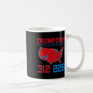 2024 Valresultat i valet Karta 312 Röda 2024 Kaffemugg