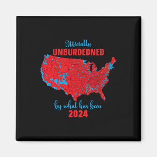 2024 Valresultat Karta Trump Win Magnet