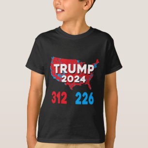 2024 Valtrast i Karta 312 Röda valet 2024 Res T Shirt