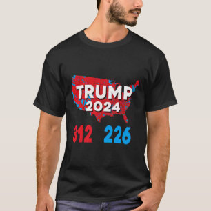 2024 Valtrast i Karta 312 Röda valet 2024 Res T Shirt