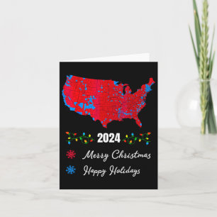 2024 Valtrenden i God jul i Karta, New Presi Kort