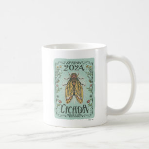 2024 Vår Cicada Invasion Kaffemugg