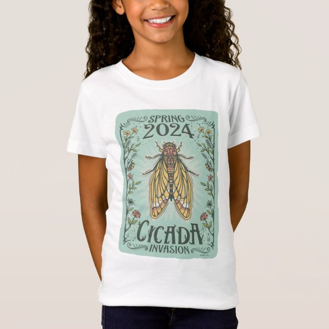 2024 Vår Cicada Invasion T Shirt (Framsida)